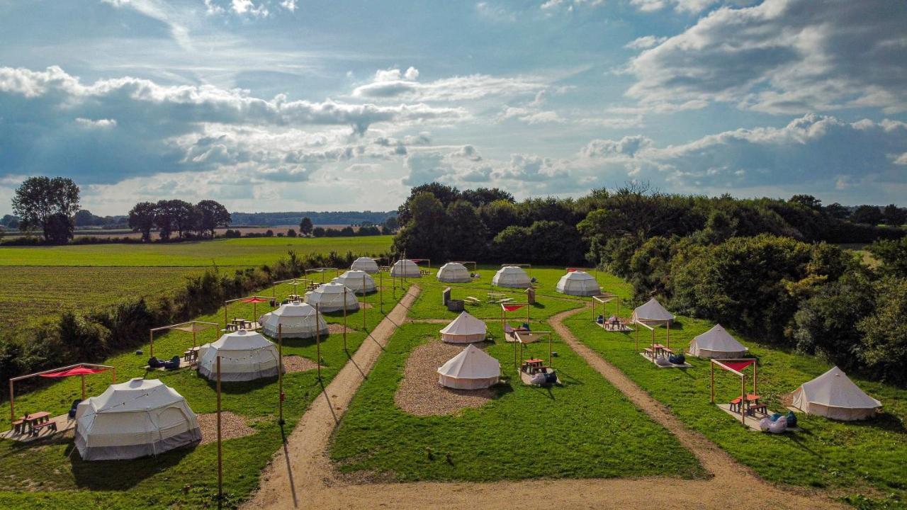 Отель Domo Camp - Nature Glamping Hof Viehbrook Rendswuhren Экстерьер фото